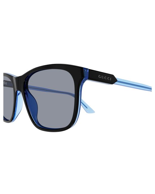 Gucci Black Gg1819S 003 Sunglasses Acetate Squared for men