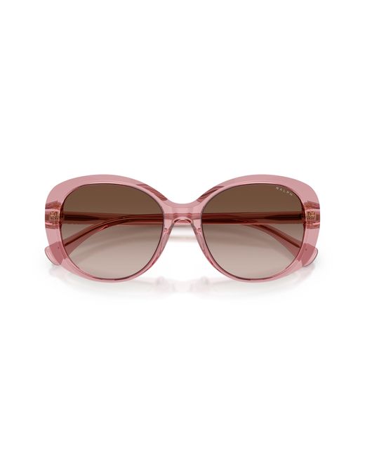 Ralph Lauren Black Ra5335U 611813 Sunglasses Acetate Round Normal Shaded