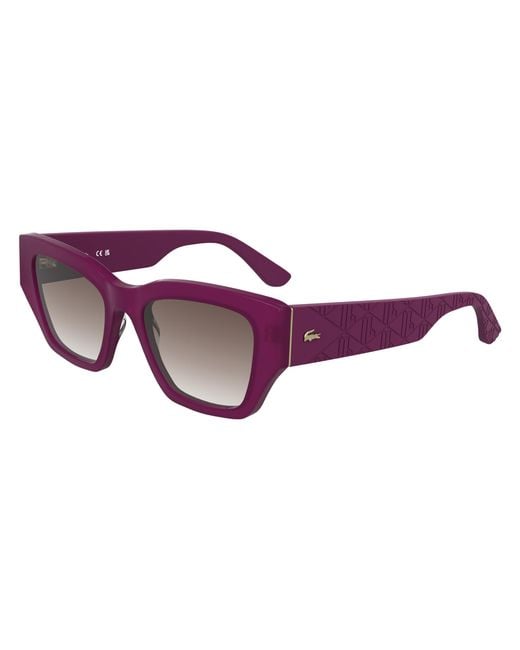 Lacoste Black L6053S 526 Sunglasses Acetate Butterfly Normal