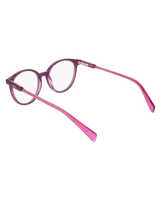 Liu Jo Black Lj2832 526 Optical Frames Acetate Geometric Normal