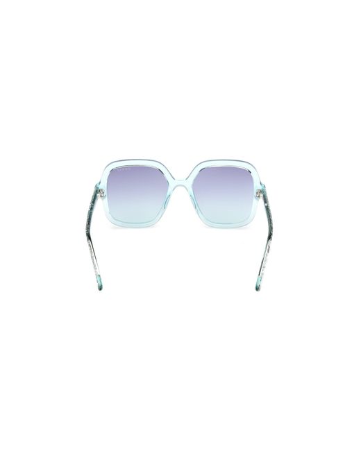 Guess Black Gu00230 87W Sunglasses Injected Squared Normal