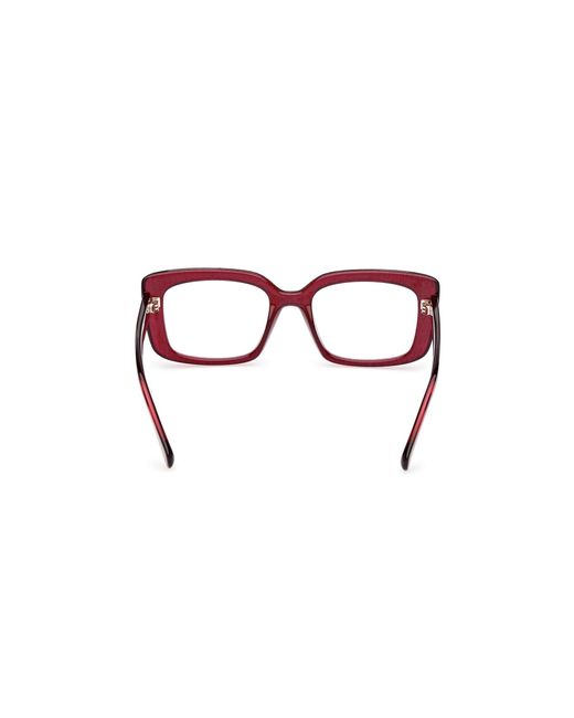 MAX&Co. Black Mo5206 069 Optical Frames Injected Squared Normal