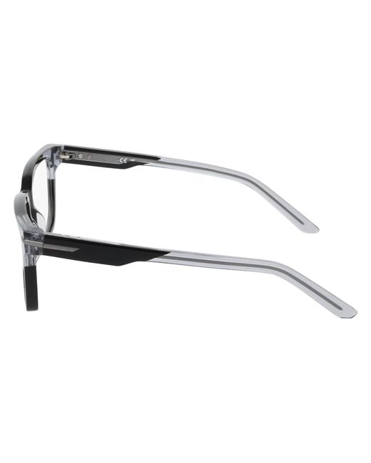 Nike Black 7178 002 Optical Frames Acetate Squared Normal for men