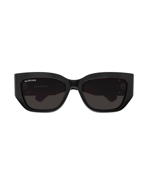 Balenciaga Black Bb0361Sk 001 Sunglasses Acetate Cat Eye