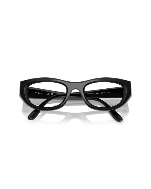 Vogue Eyewear Black Vo5615 W44 Optical Frames Nylon Cat Eye Normal