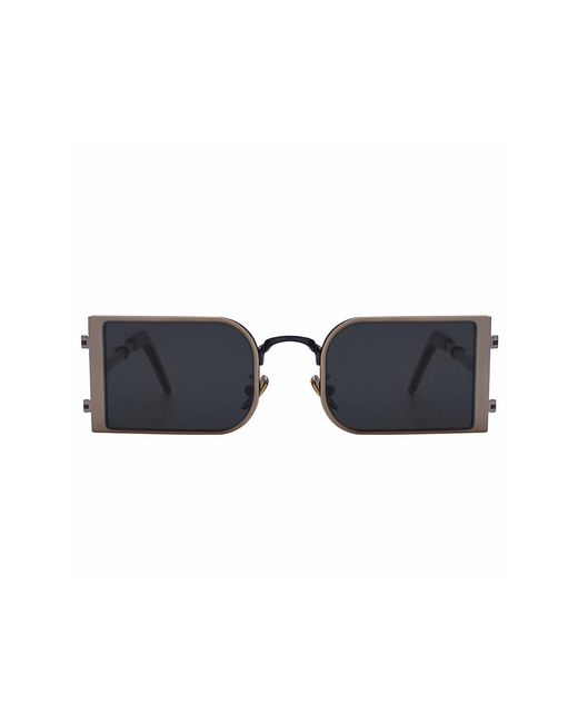 Amen Black Reverse A23S06 Outlet Sunglasses Metal Squared