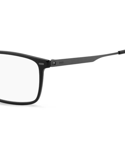 Boss Black Boss 1643 Ans Optical Frames Acetate Squared for men