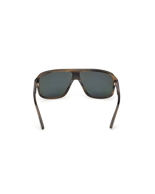 Tom Ford Green Ft1335 William-02 55N Sunglasses Acetate Squared Normal for men