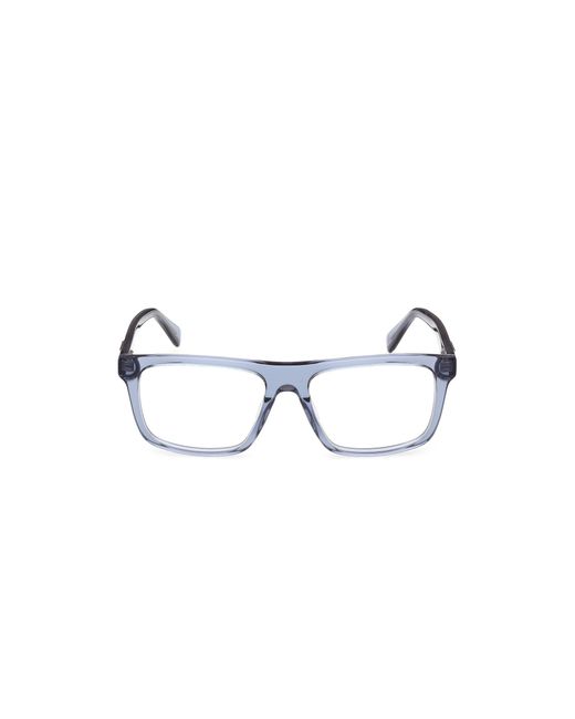 Guess Black Gu50369 090 Optical Frames Acetate Squared Normal for men