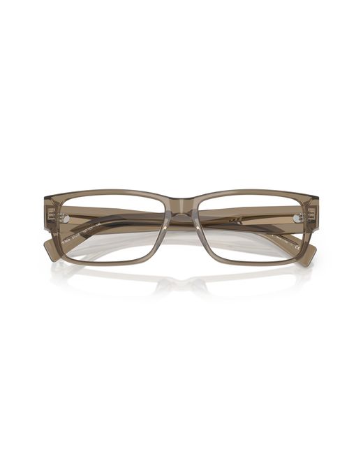 Prada Black Pr B09V 18T1O1 Optical Frames Acetate Transparent Squared Normal for men