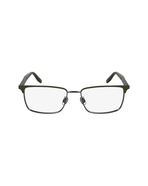 Calvin Klein Black Ck25106 330 Optical Frames Metal Squared Normal for men