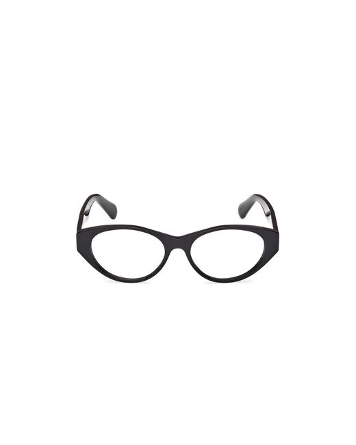 MAX&Co. Black Mo5214 001 Optical Frames Acetate Round Normal