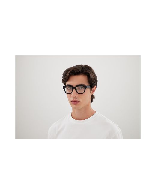 Saint Laurent Black Sl 804 Linea Sl Logo Eyeglasses