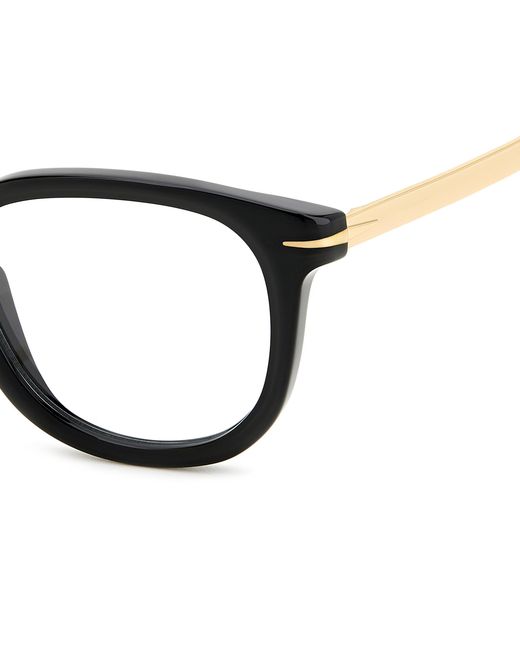 David Beckham Black Db 7122 2M2 Optical Frames Acetate Squared for men