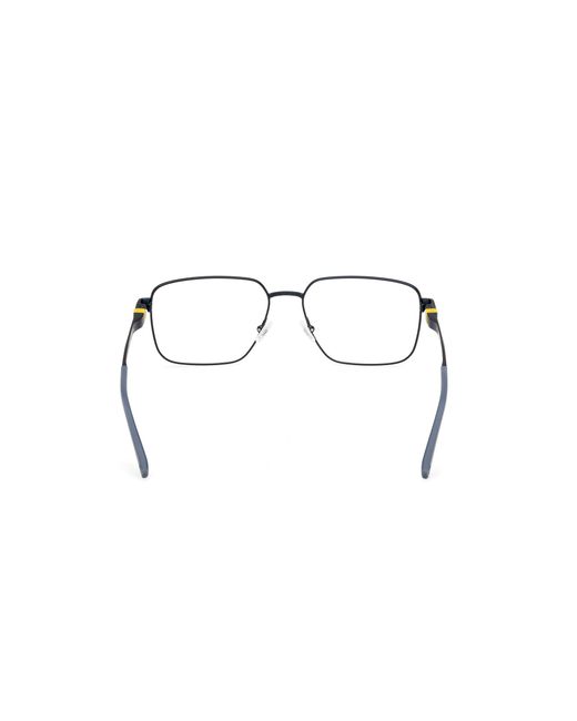 Timberland Black Tb50068 091 Optical Frames Metal Squared Normal for men