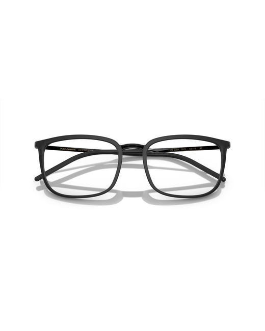 Dolce & Gabbana Black Dg5059 2525 Optical Frames Plastic Squared for men