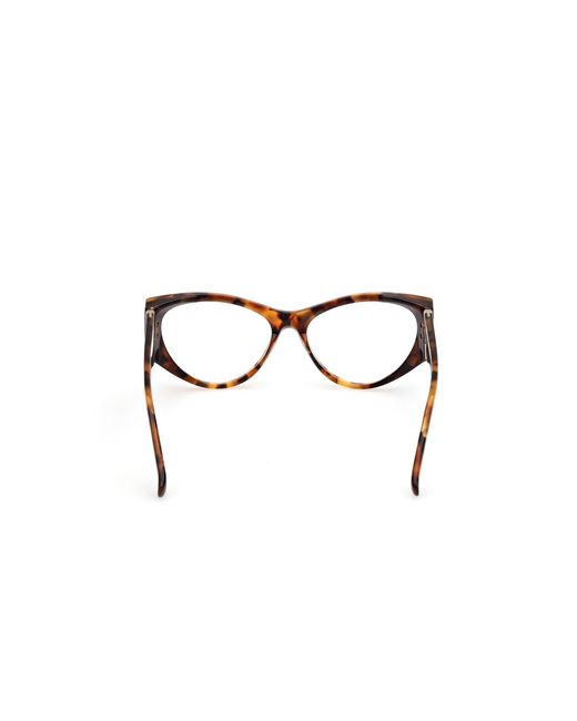Max Mara Black Mm5174 056 Optical Frames Acetate Cat Eye Normal