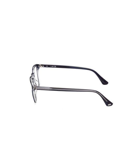 Web Black We5386 092 Optical Frames Acetate Squared Normal for men