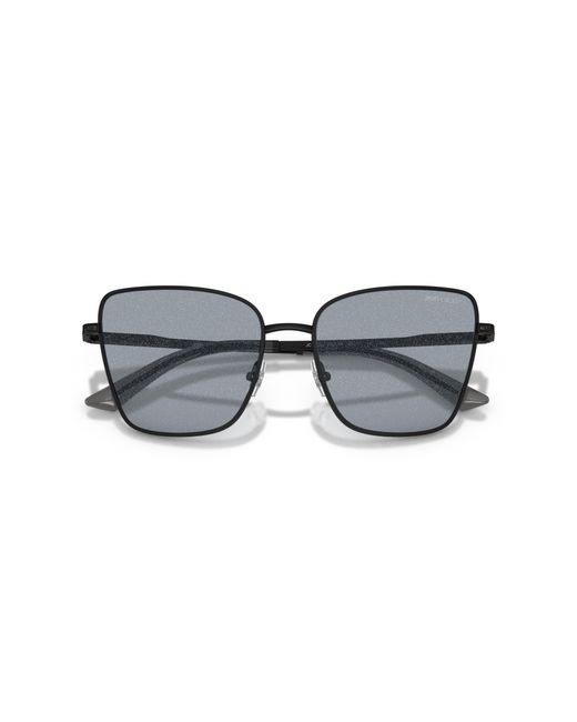 Jimmy Choo Black Jc4023J 30014R Sunglasses Metal Squared Normal