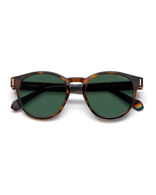 Polaroid Green Pld 6175/S 086/Uc Sunglasses Plastic Round