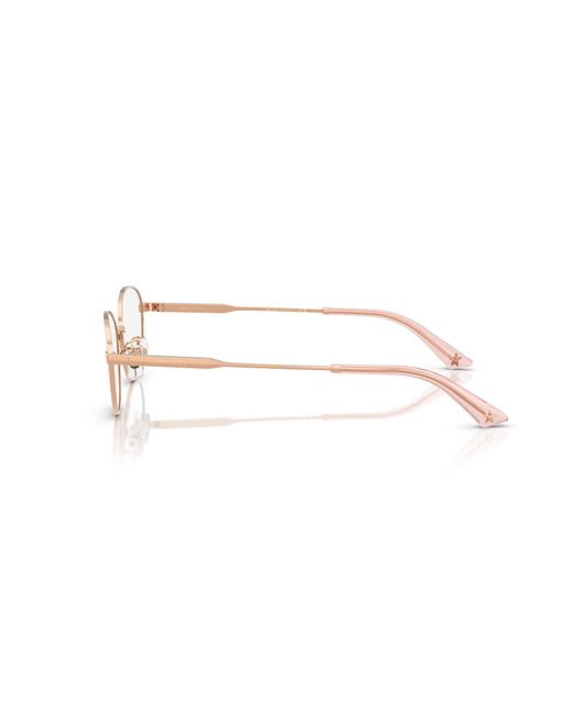 Jimmy Choo Black Jc2009D 3008 Optical Frames Steel Round Normal