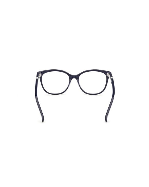 Max Mara Black Mm5239 001 Optical Frames Acetate Round Normal