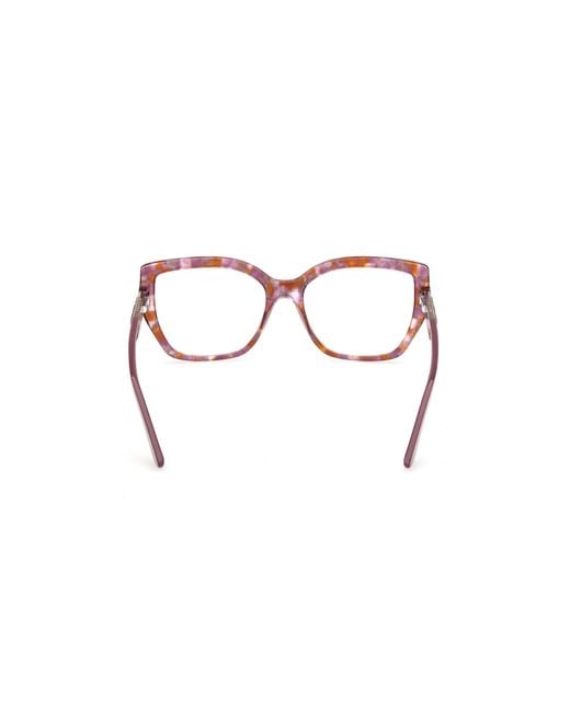 Guess Black Gm50055 83 Optical Frames Acetate Squared Normal