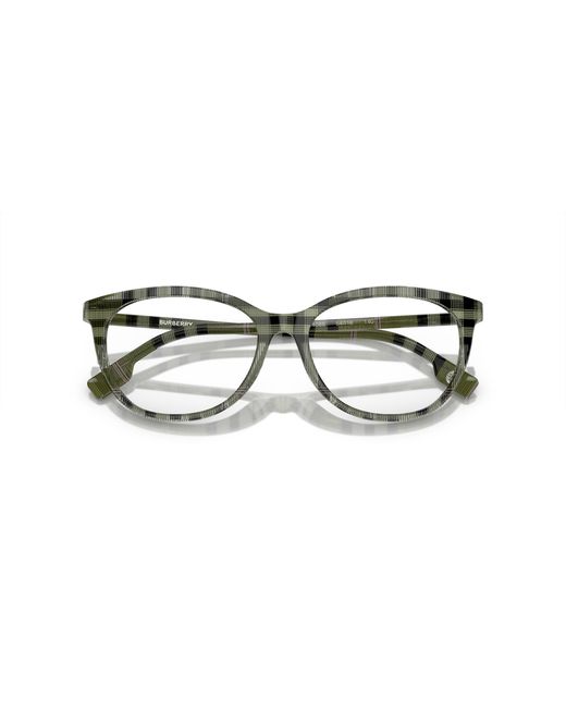Burberry Black Be2389 4089 Optical Frames Acetate Transparent Geometric Normal