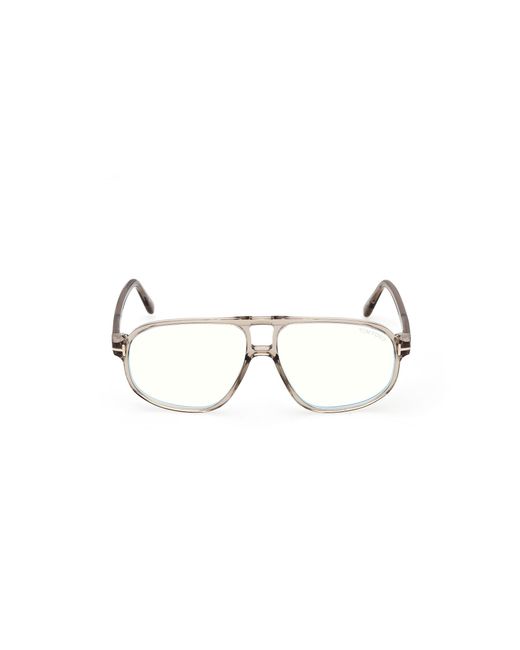 Tom Ford Black Ft6082-B 051 Optical Frames Acetate Squared Normal for men