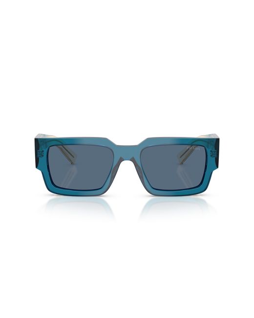 Prada Black Pr B17S 24F80S Sunglasses Acetate Squared Normal for men