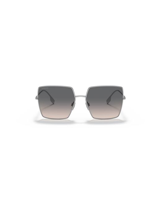 Burberry Black Be3133 1005G9 Sunglasses Metal Squared Shaded