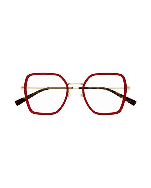 Gucci Black Gg1850O 004 Optical Frames Injected Transparent Squared