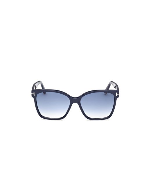 Tom Ford Black Ft1312 Iris-02 90W Sunglasses Acetate Butterfly Normal
