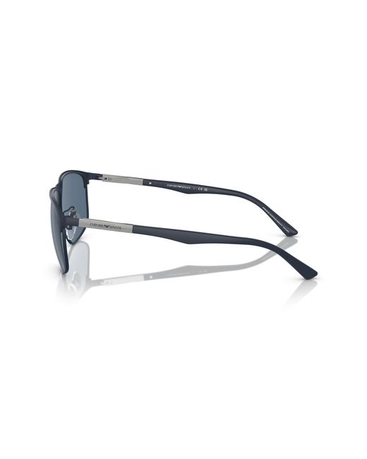 Emporio Armani Black Ea2094 301880 Sunglasses Metal Pillow for men