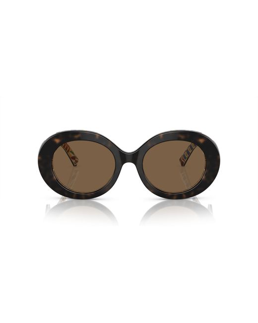 Dolce & Gabbana Black Dg4448 321773 Sunglasses Acetate Round Normal