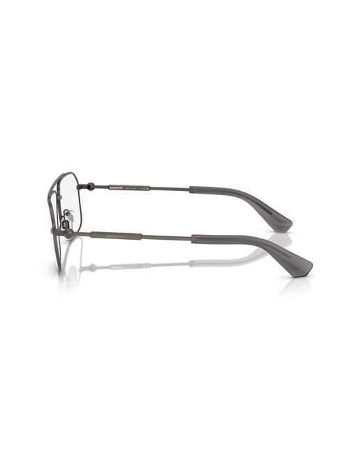 Burberry Black Be1391 1316 Optical Frames Metal Transparent Squared Normal for men