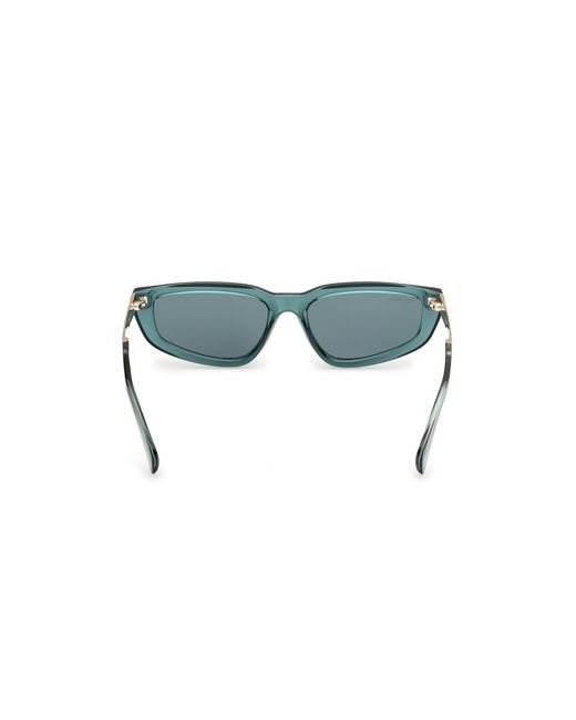 MAX&Co. Green Mo0125 96N Sunglasses Injected Cat Eye Normal