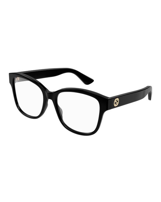 Gucci Black Gg1340O 004 Optical Frames Plastic Squared