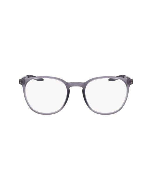Nike Black 7280 034 Optical Frames Plastic Geometric Normal Photochromatic
