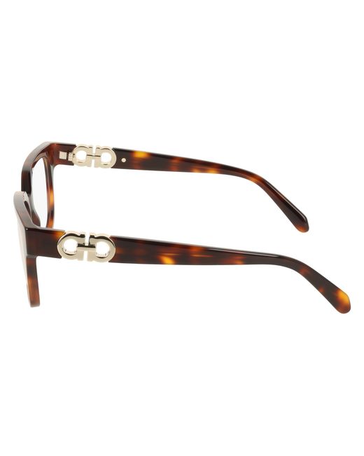 Ferragamo Black Sf3056 240 Optical Frames Acetate Squared Normal