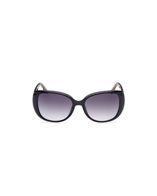 Guess Black Gu7822 01B Sunglasses Injected Squared Normal Shaded