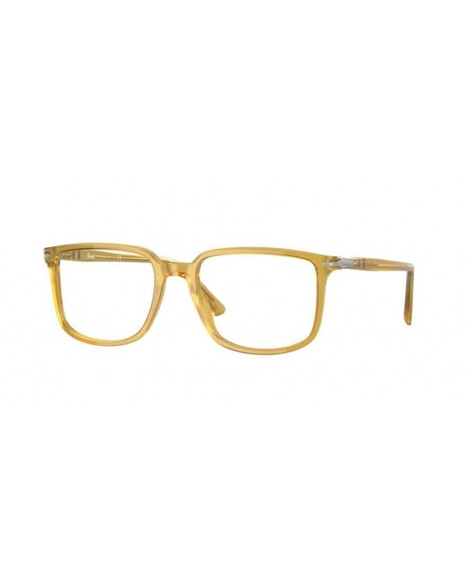 Persol Black Po3275V 204 Optical Frames Plastic Squared for men