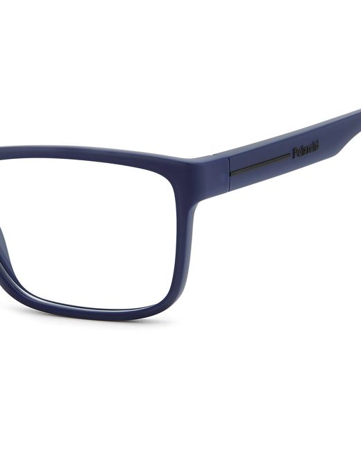 Polaroid Black Pld D569 Fll Optical Frames Eco-Poliame Squared Normal for men