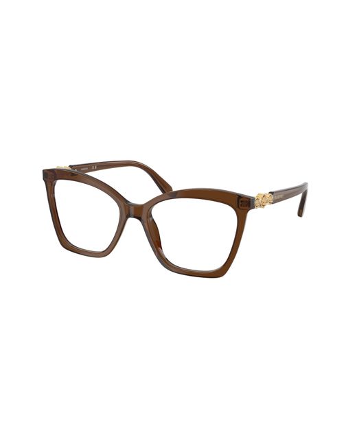 Swarovski Black Sk2053 1084 Optical Frames Acetate Cat Eye Normal