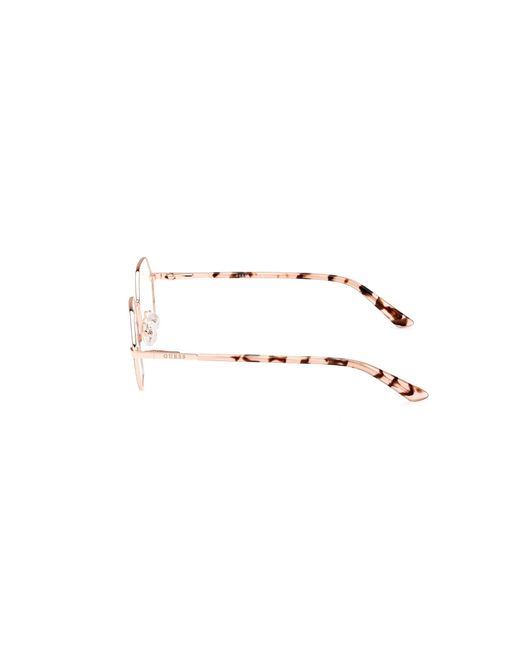 Guess Black Gu8275 059 Optical Frames Aluminum Geometric Normal