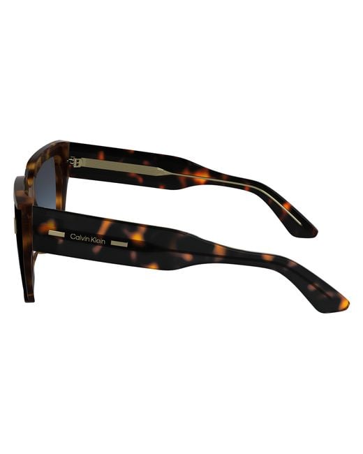 Calvin Klein Black Ck24533S 240 Sunglasses Acetate Squared Normal Shaded
