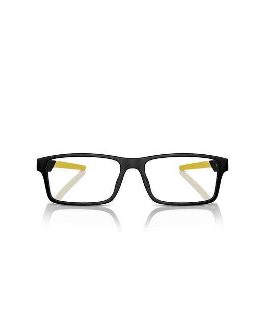FERRARI SCUDERIA Black Fz8004U 504 Optical Frames Injected Squared Normal for men
