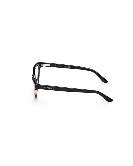 Guess Black Gm50047 001 Optical Frames Acetate Cat Eye Normal