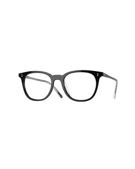 Oliver Peoples Black Ov5538U Josianne 1005 Optical Frames Acetate Transparent Pillow Normal