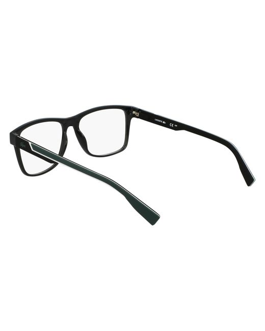 Lacoste Black L2707Mag-Set 001 Optical Frames Bio-Inject Squared Normal for men